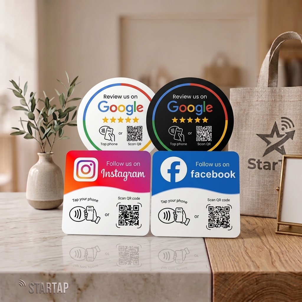 Placas adesivas NFC