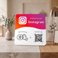 Placa NFC Adesiva Instagram