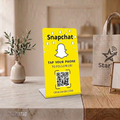 Placa Comercial Snapchat V1